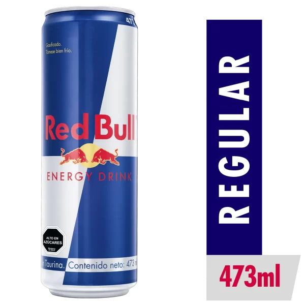 Red bull con y sin azucar 473ml